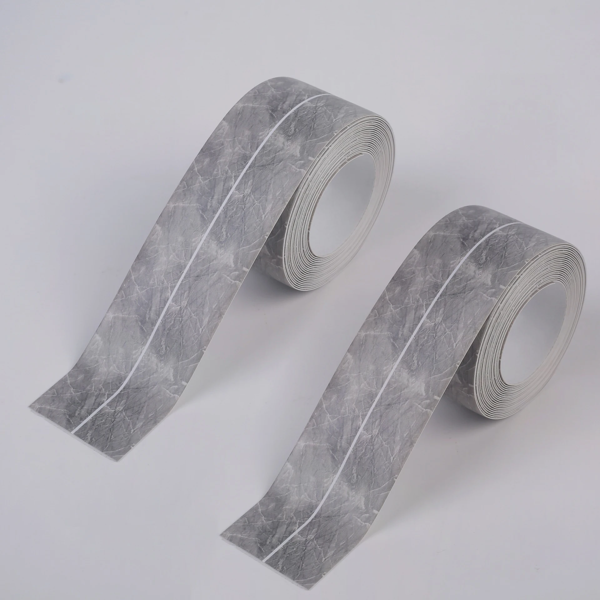 Waterproof Self-Adhesive Sealing Tape - Durable Polyester for Kitchen & Bathroom Sinks, 2 Rolls