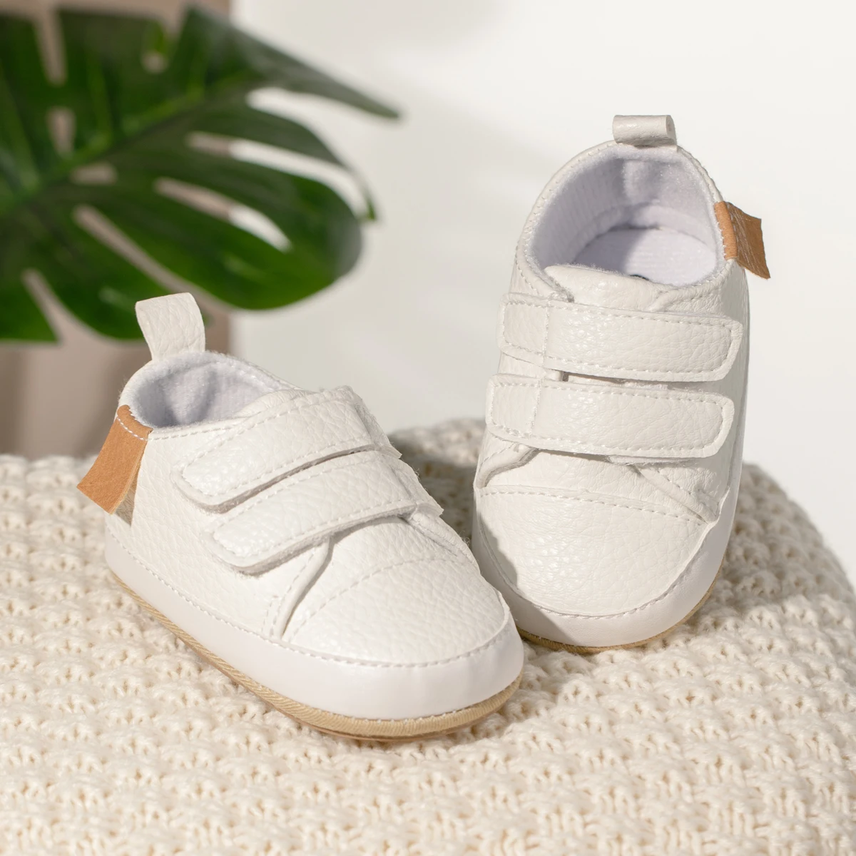 Meckior Baby Shoes Retro Leather Boy Girl Shoes Multicolor Toddler Rubber Sole Anti-slip First Walkers Infant Newborn shoes 5