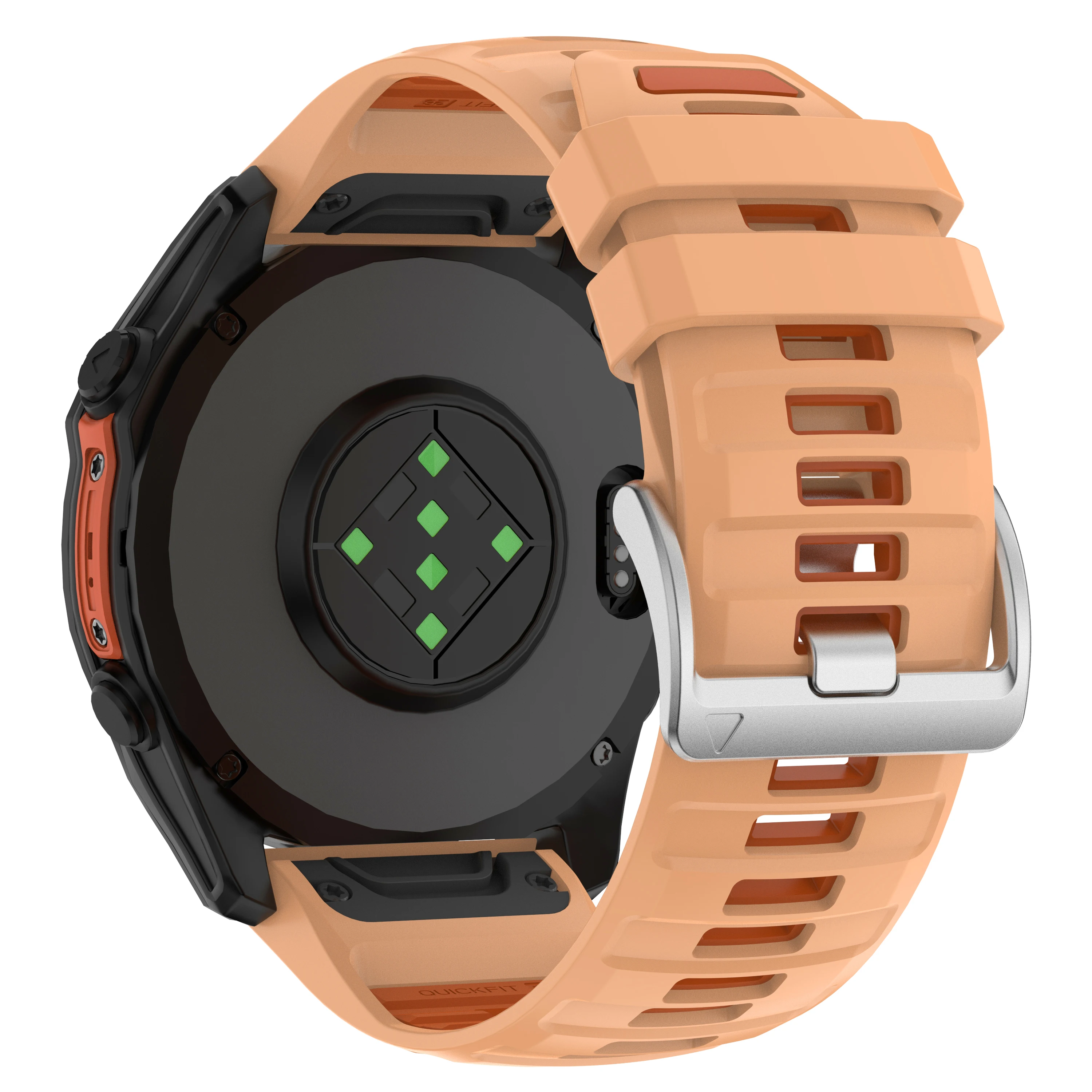 Premium Silicone QuickFit Watch Strap for Multisport GPS Watches