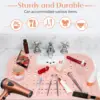 1pc Foldable Silicone Bathroom Sink Cover Portable Makeup Mat, Expanding Sink Protector Accessories for Enhanced Counter Area 3