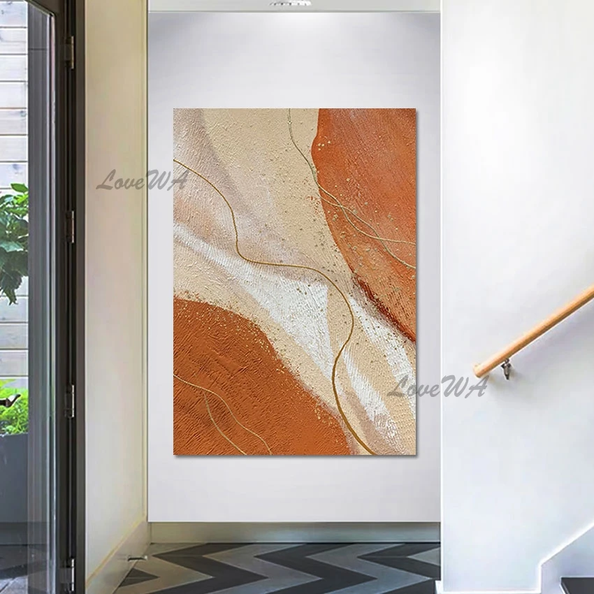

Office Decorative Items Handmade Oil Paintings Wall Abstract Art Idea Design Texture Picture Canvas Showpiece Frameless Artwork