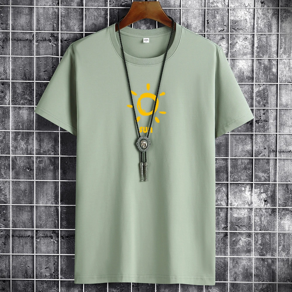 

Summer Men's Cotton Tee TShirts Men Casual T-shirt 2022 Fashion New Tshirt S-6XL Oversize Short Sleeve Men's t-shirt Loose Tops