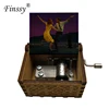 Movie Music Theme La La Land Music Box Custom Song Wooden Color Print Christmas Valentine's Day Birthday Special Gifts For wife 5
