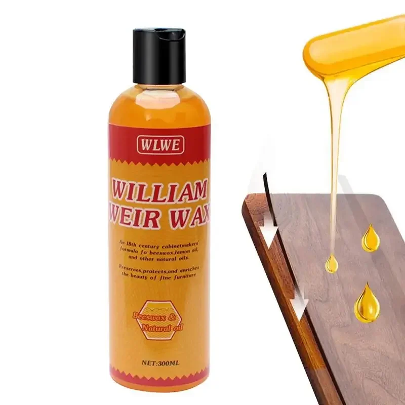 300ml Beeswax Furniture Polish Wood Seasoning Beewax Furniture Chairs Cabinet Care Beeswax Natural Protection Rational wood wax furniture polishing seasoning