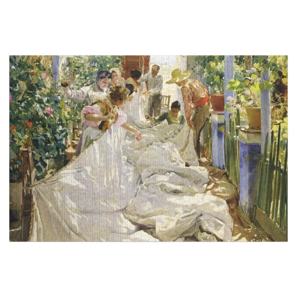 

Пазл joaquin Sorolla-швейный парус, игрушки для малышей, персонализированная деревянная головоломка с именем