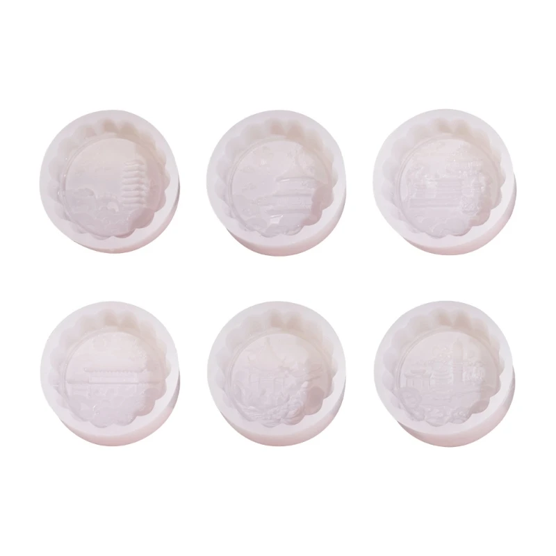 

Midautumn Festival Scenic Spot Picture Cutter Moon Cake Mold for Cake Cookie Dessert Cutter Cake Baking Drop Shipping