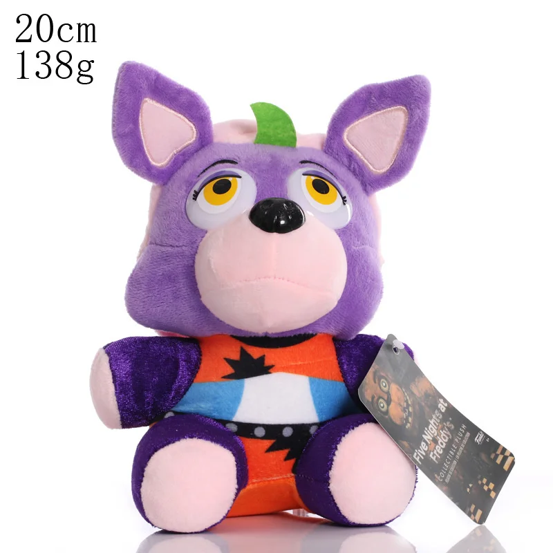  Five Nights at Freddy FNAF Security Breach Plush Set of 5 -  Glamrock Freddy, Glamrock Chica, Montgomery Gator, Roxanne Wolf and Vannie  : Toys & Games