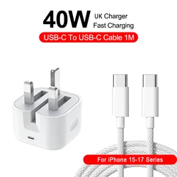 Apple 40W Fast Charging USB - C Power Adapter with Cable - 40 W iPhone 15 - 17