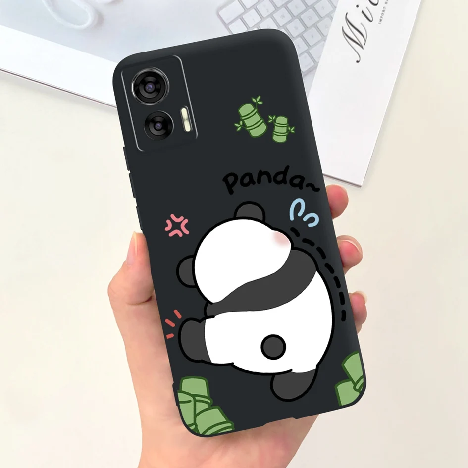 Cute Cartoon Tulip Shockproof TPU Phone Case - Anti-Fall Bumper Cover