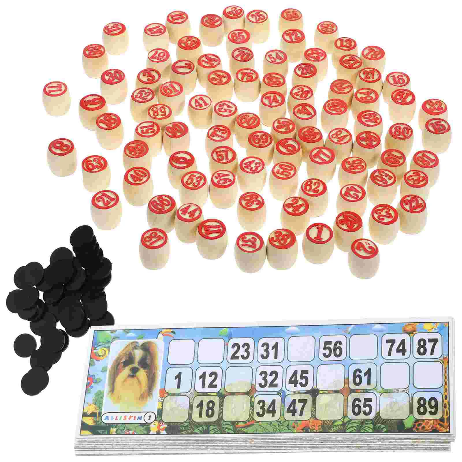 

Russian Lotto Set Family Game Wood Russian Lotto Game For Adults Russian Lotto Game Supply Family Russian Lotto Board Game Kit