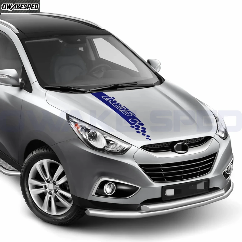 Car Hood Bonnet Sticker For Hyundai IX35 OFF ROAD Accessories Auto ...