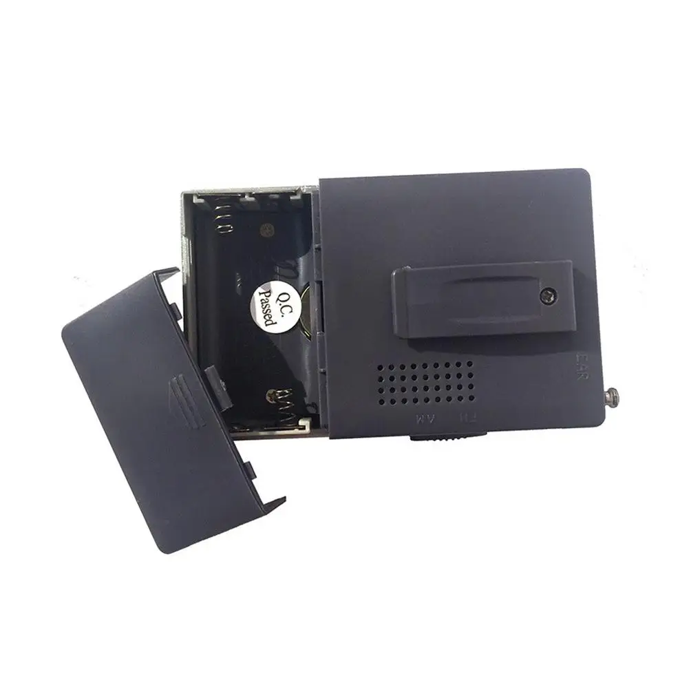 FM Radio Pocket Telescopic Antenna Mini AM Elderly World Receiver 88-108MHz Speaker 3.5mm Earphone Jack