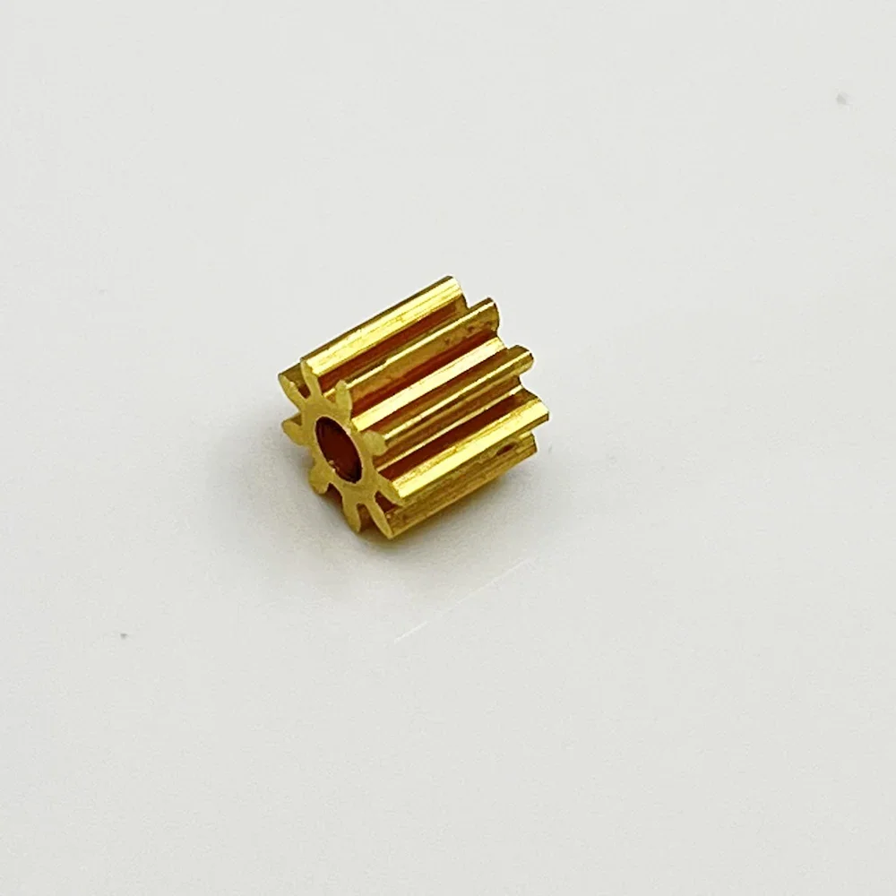 0.5M Modulus 8T 9T 10T 12T 14T Metal Copper spur Brass Gear Pinion Spindle Parts Gear Assembly Fit 2mm 2.3mm 3.17mm Shaft Motor electric bike gear motor gear transmission gear industrial drive sprocket electric chain saw gear cassette deck tape gear