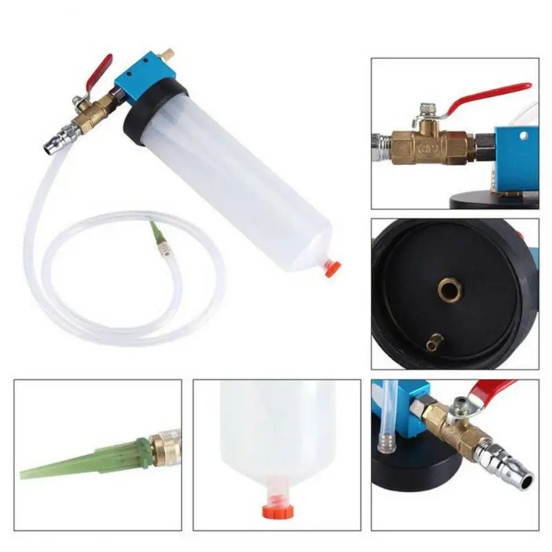 Car Brake Fluids Replacement Tool Pump Oil Bleeder Empty Equipment Brake Liquid Filling Equipment прокачка тормозов