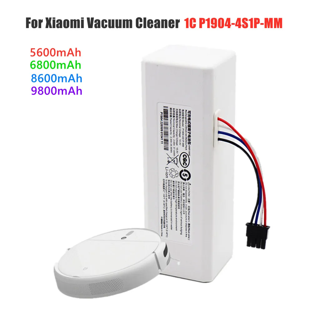 

P1904-4S2P-MM For Xiaomi Mijia Battery 1C STYTJ01ZHM Robot Vacuum Cleaner Accessories Rechargeable Lithium Battery