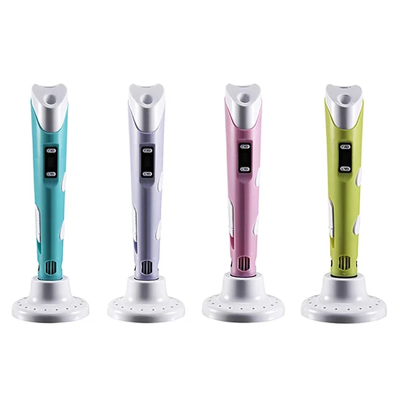 DIY 3D Printing Pen with LCD Screen for Kids