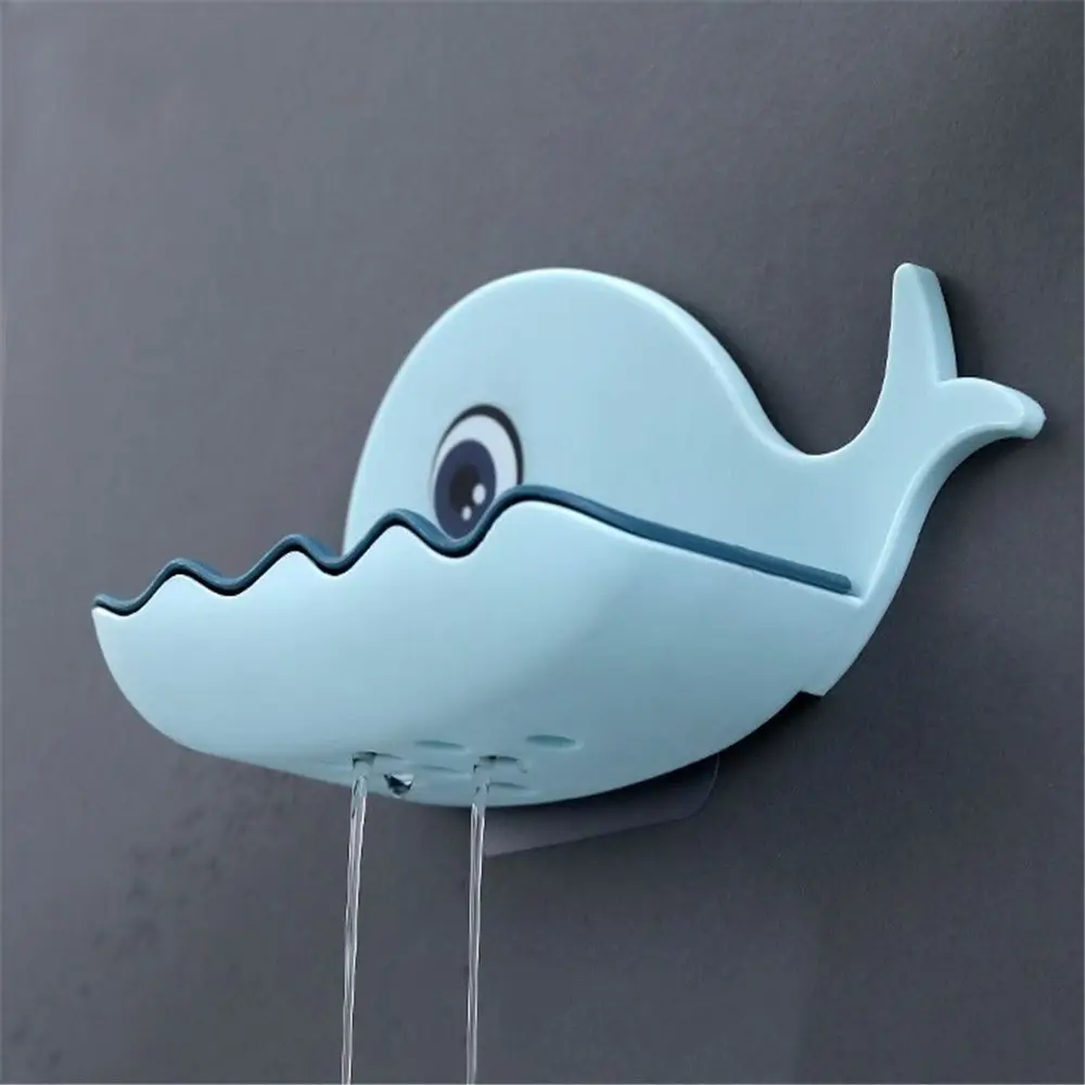 Plastic Whale Soap Holder Box for Bathroom Shower