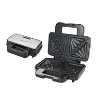 Houselin  Electric Sealed Sandwich Maker Grill, Makes Stuffed French Toast, Omelets, Compact & Easy to Store, 1000W 1