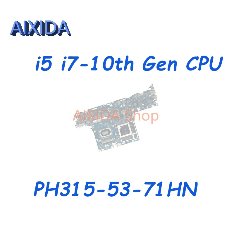

Семейная материнская плата AIXIDA GH51M для ноутбука Acer Predator, системная плата i5 LA-K862P Gen CPU RTX3060 GPU 6 ГБ DDR4