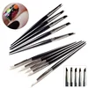 5Pcs/Set Silicone Nail Art Pen Brush UV Gel Polish Tip 3D Image DIY Dotting Polish Brushes Sculpture Pen DIY Manicure Tool 2