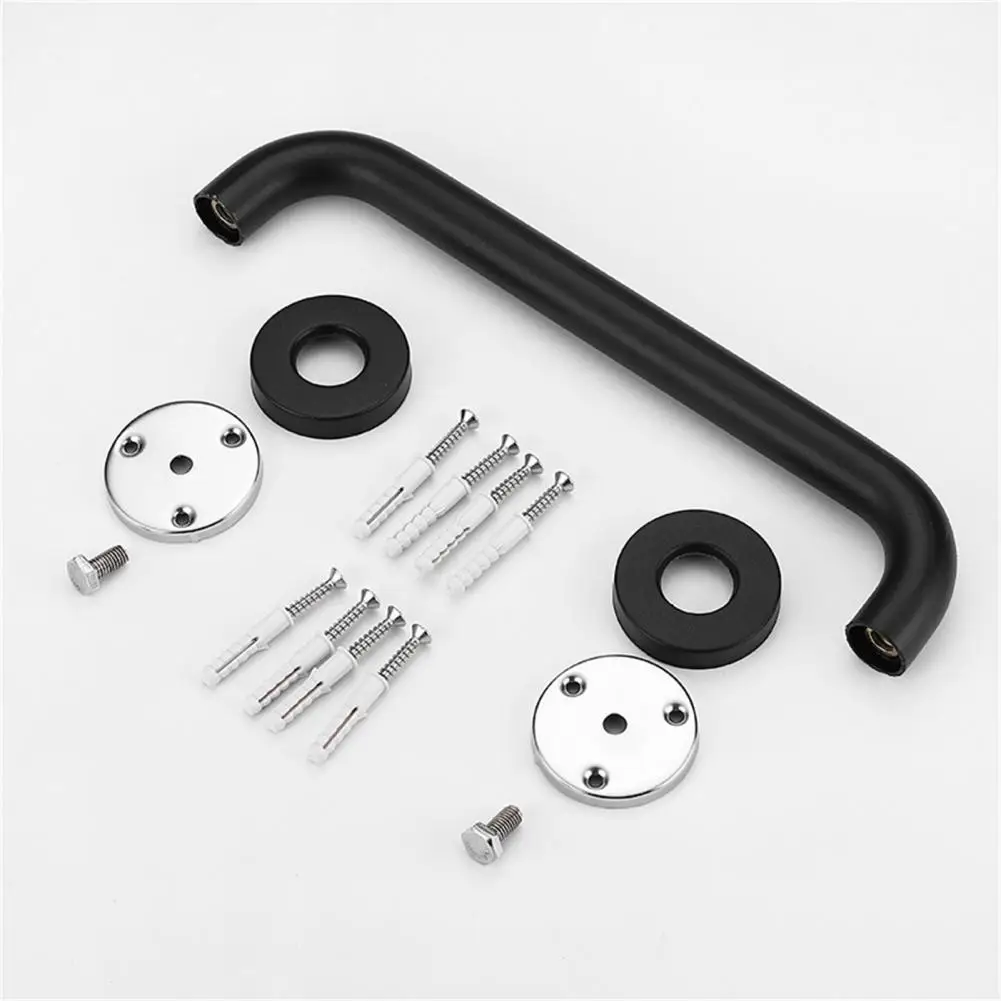 1 Set Durable Shower Handrail Strong Load-bearing Towel Rack Lightweight Handicap Elderly Senior Assist Toilet Handrail