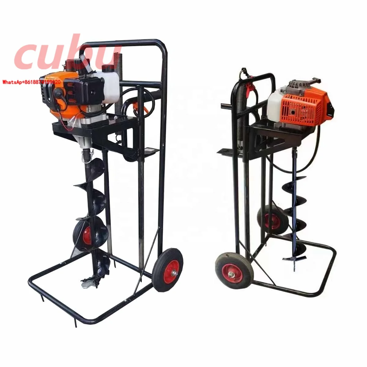 

China Gasoline deep hole driller Augers earth drilling machine earth augers