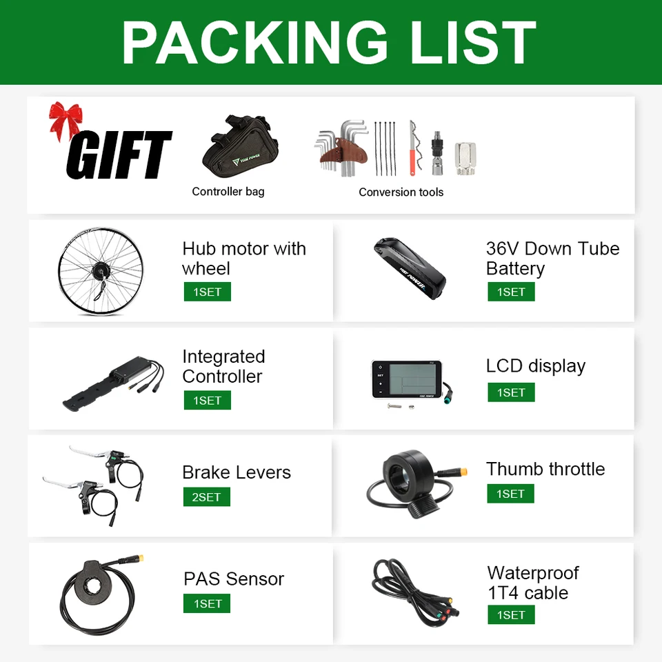 Kit De Conversión De Motor De Engranaje Sin Cobillas De Cassette