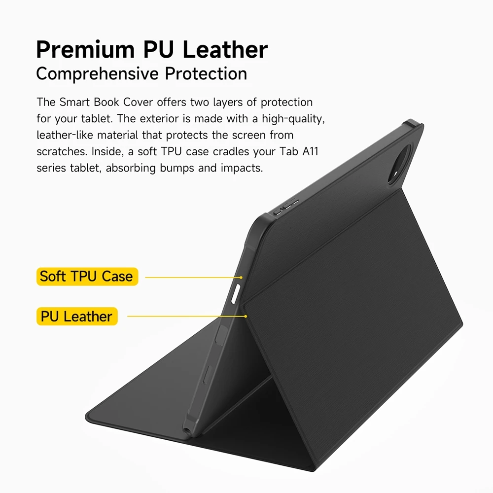 Ulefone Smart Book Cover PU Leather Case For Ulefone Tab A11 Pro