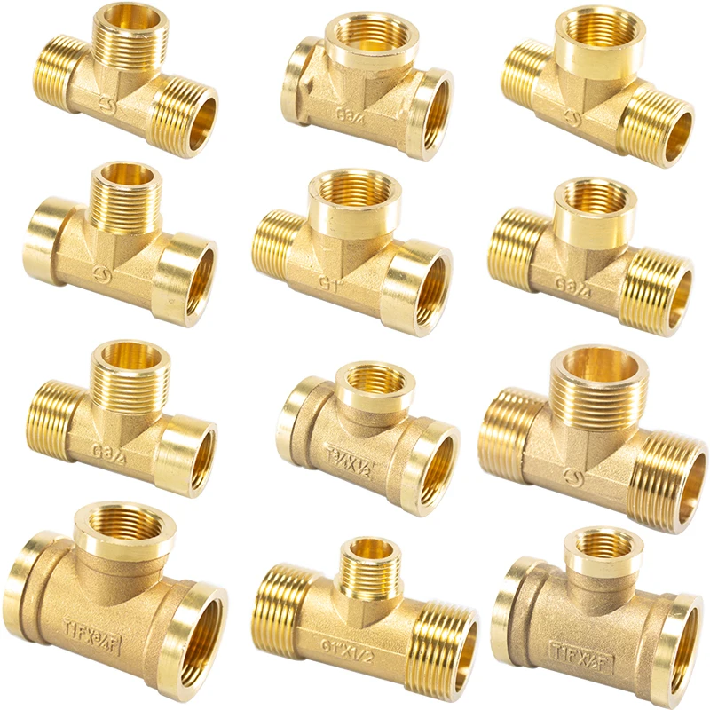 Produktbild von 10x Messing-Adapter 1/4″ NPT Außen- Auf 1/4″ BSP Innengewinde – 150 Psi, -53 Bis 121°C