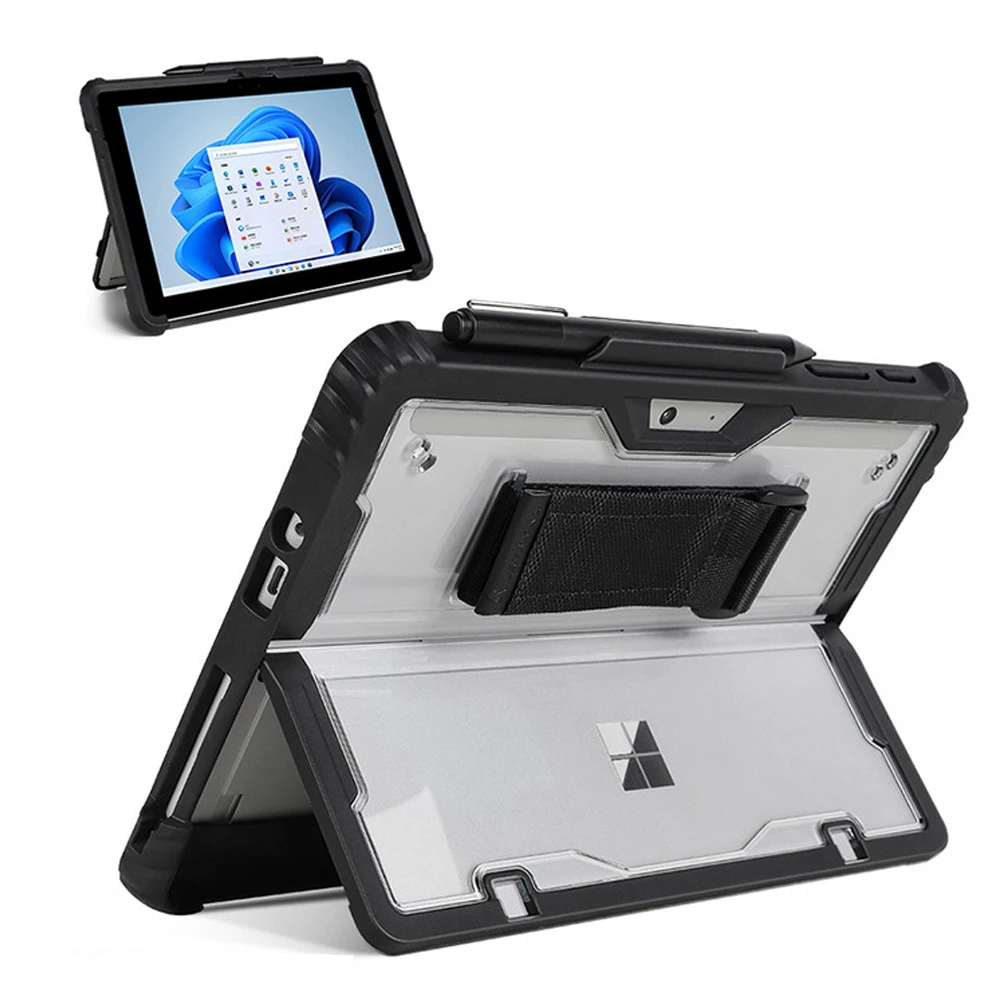 Custodia Per Tablet Custodia In Tpu Trasparente Per Microsoft Surface Pro 8 9 Pro 4/5/6/7/7 + Per Surface Go1/2/3