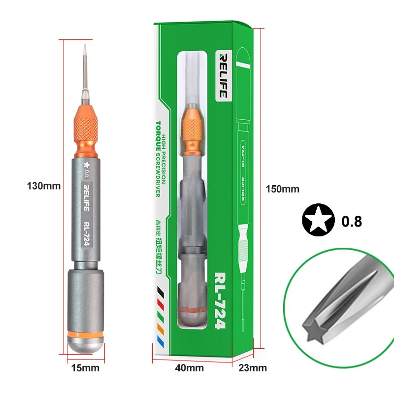 RELIFE RL-724 Tournevis magnétique de haute précision pour le