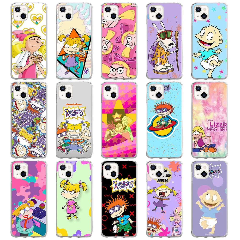 Custodia Morbida Per Tecno Spark Pop Go 5 5P 6 7 7T 7P 8 8C 8P Air Go Lte Pro Al-31 Hey Alexander Rugrats