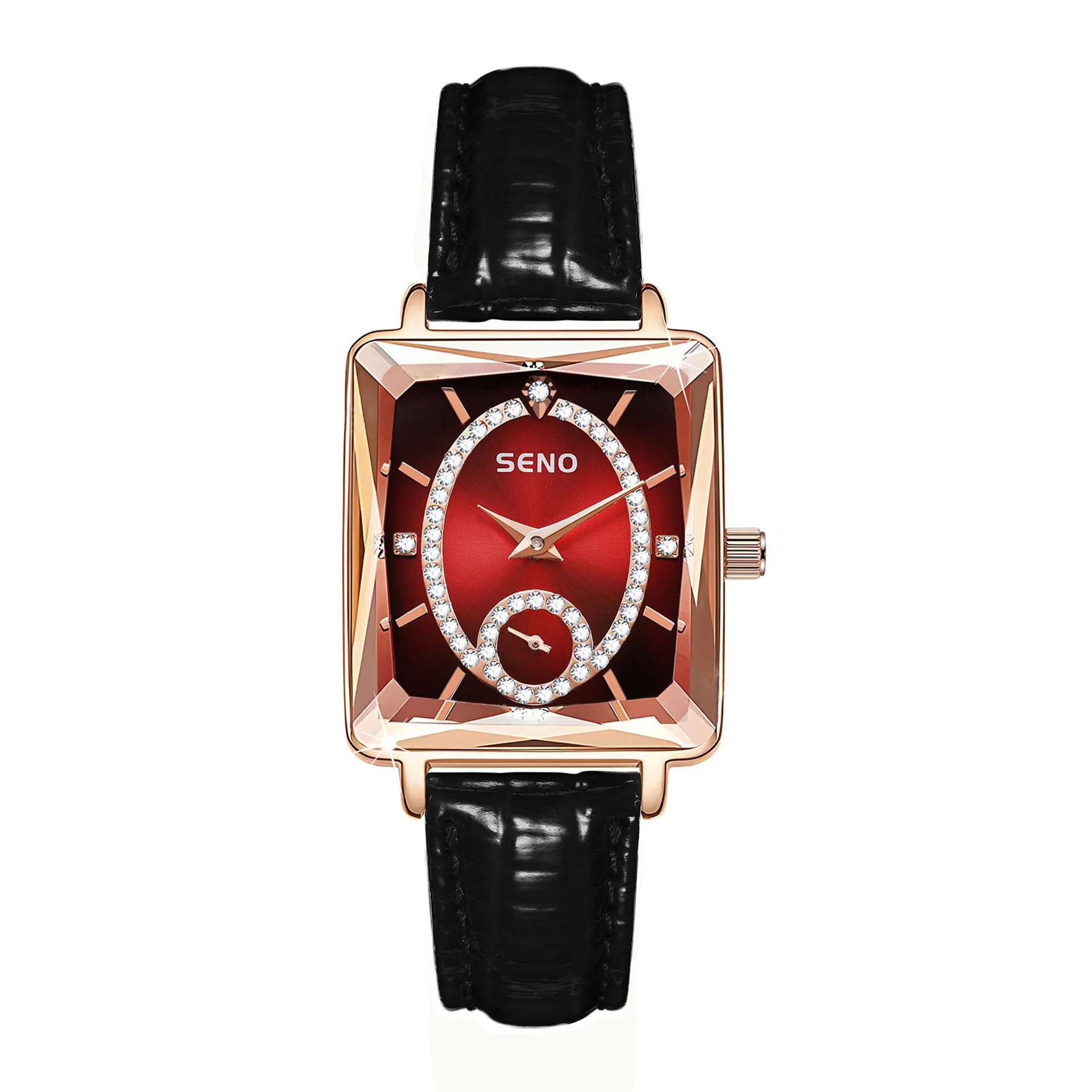 Fashion Watch Ladies Square Women Watches Top Brand Luxury Rose Golden Quartz Stainless Steel Waterproof Wrist Watch Reloj Mujer