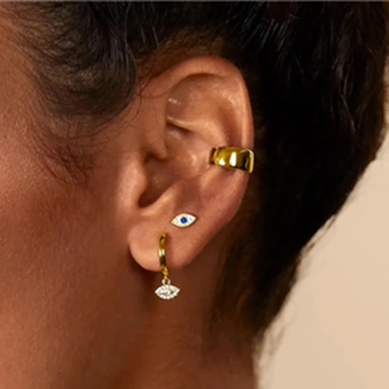 Piercing Tragus Cartilagem Cobra Prata 925