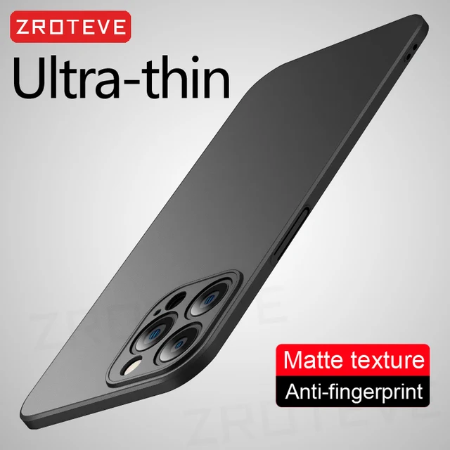 ZROTEVE Luxury Slim Matte Hard PC Cover: The Perfect Phone Case for iPhone Users