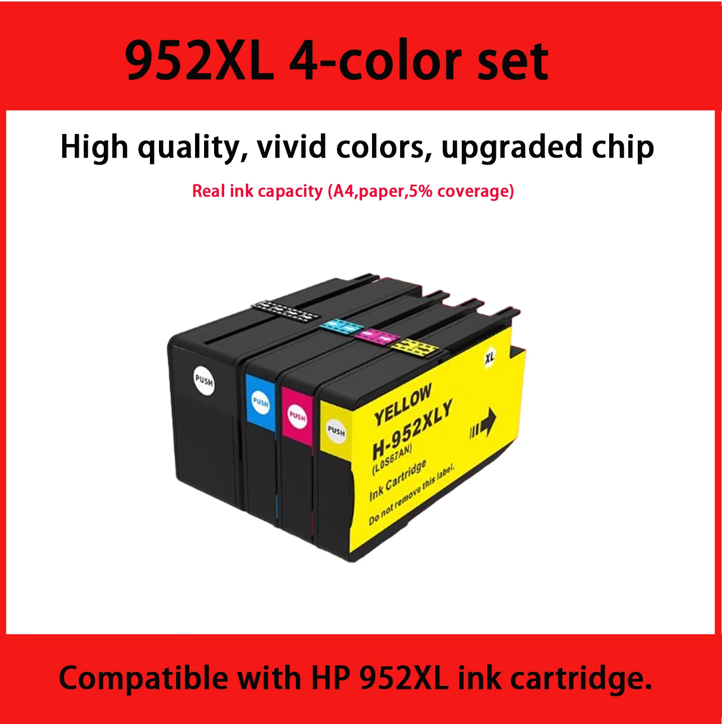 952XL 953XL 954XL 955XL Cartuccia d'inchiostro compatibile per HP Officejet Pro 7720 7730 7740 8210 8218 8710 8715 8718 8720 8730 8740 7 952XL 953XL 954XL 955XL Cartuccia d'inchiostro compatibile per HP Officejet Pro 7720 7730 7740 8210 8218 8710 8715 8718 8720 8730 8740 7