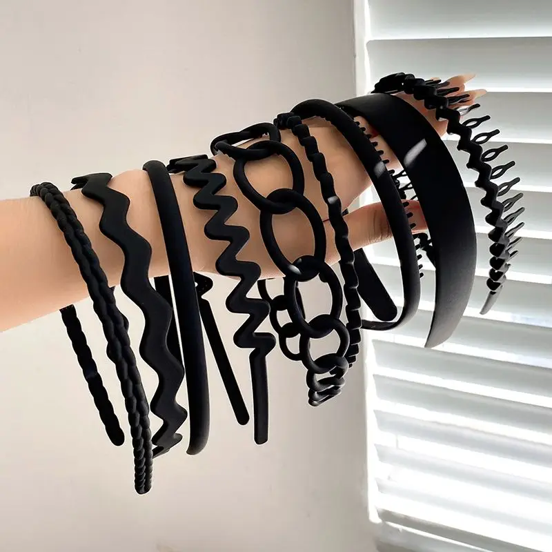 Headbands Set For Women Men Hair Band Elastic Hairband Hair Accessories Head Bands Hoop Headwear Bandanas Face Wash Bang Holder 19 S28b488a6d18540f0bebc3e30c3d394dd4