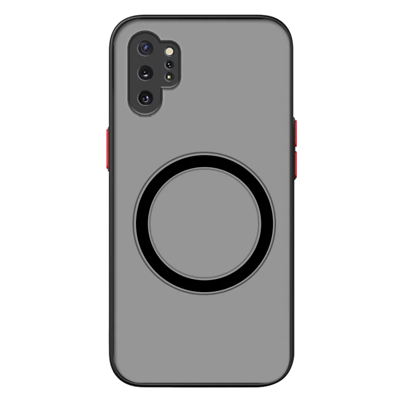 Elegant Matte Magnetic Fashion Phone Case - Premium Hard Shell with Anti-Collision Protection