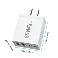 EU/US/UK/AU Plug USB Charger Quick Charge 3.0 For Phone Adapter For iPhone 13 Pro Max Portable Wall Charger Fast Charger type c - Image 2