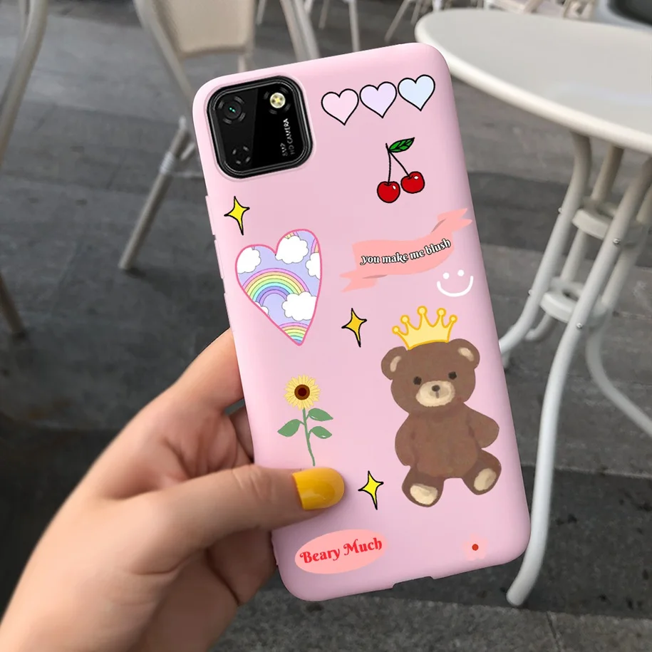 Moon Leopard Cartoon Soft Phone Case - Stylish Bumper Cover