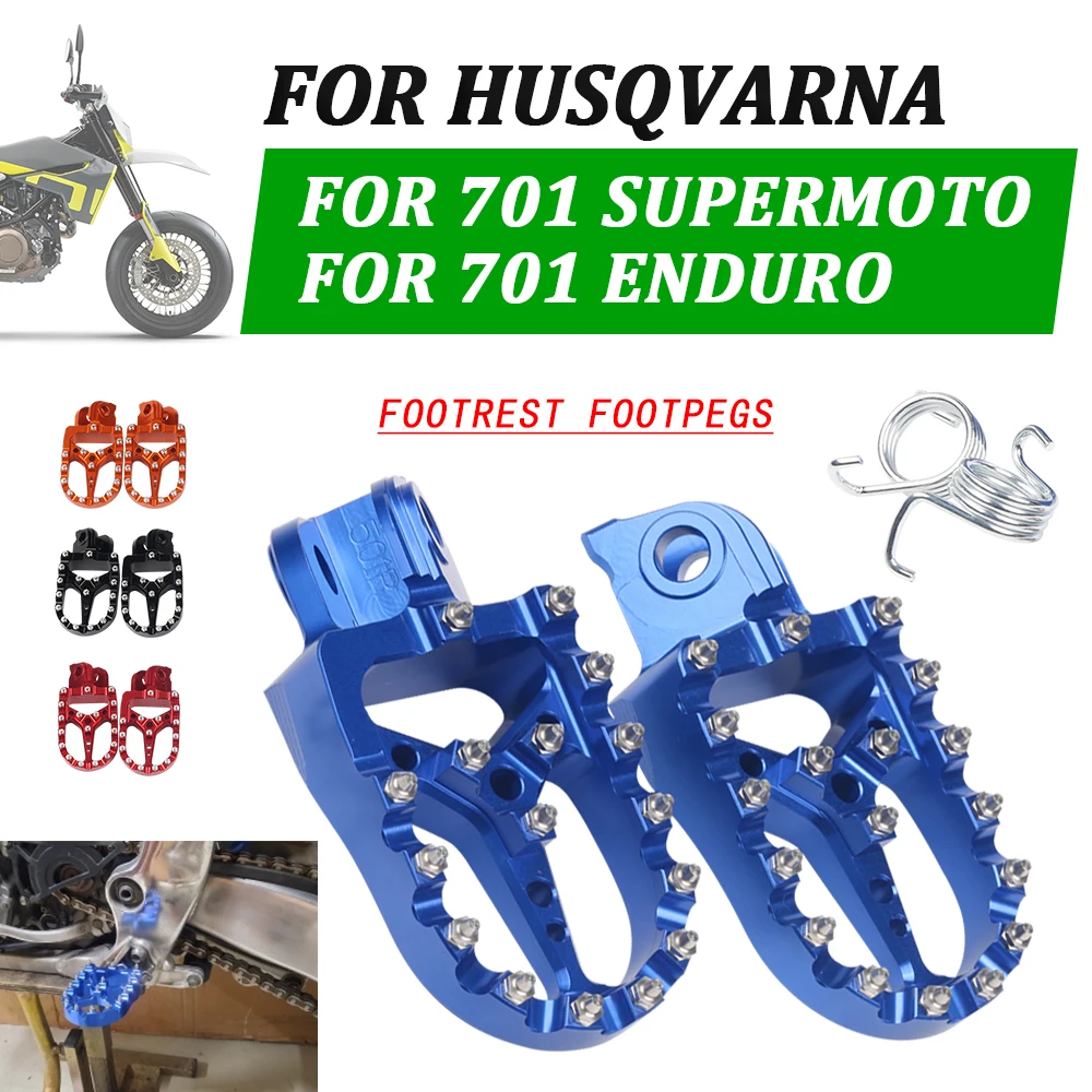 Per Husqvarna 701 Enduro 701 Supermoto 701 Sm 701Sm 2022 Accessori Moto Poggiapiedi Pedane Pedane Pedali Piastra Poggia