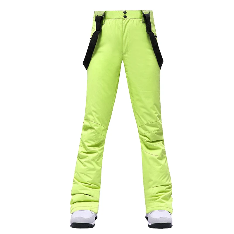 JOMLUN Pantaloni Da Sci E Snowboard Donna - Impermeabili, Antivento, Con Fodera In Pile Ispessita, Autunno Inverno - 5