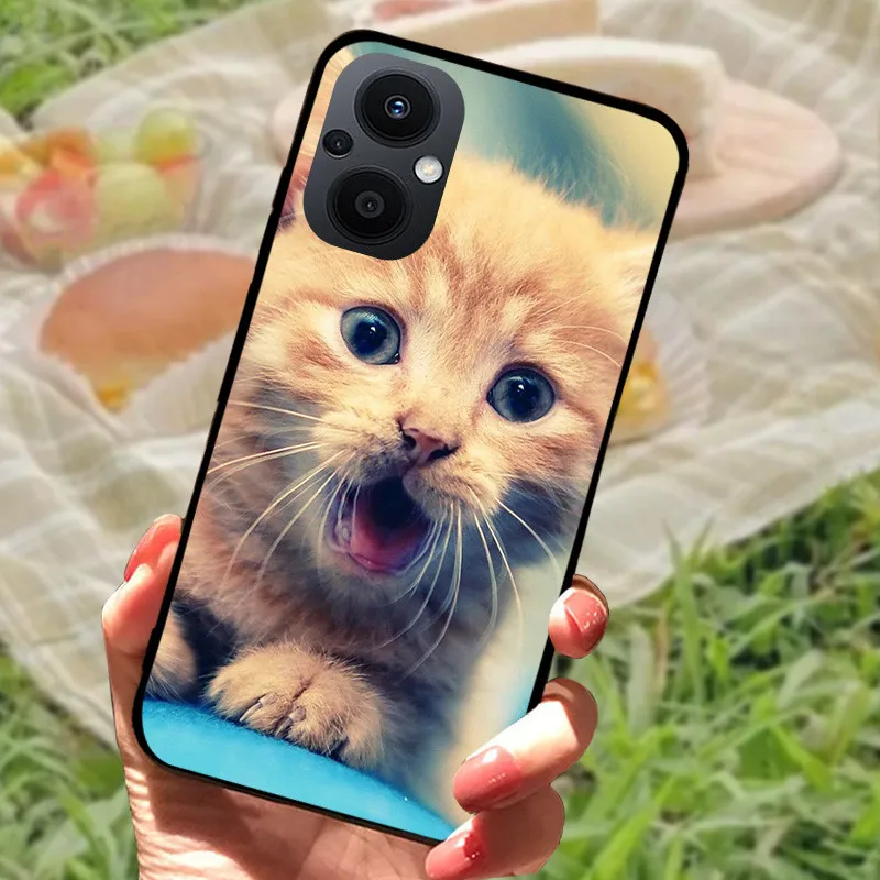 Lion & Wolf Soft Silicone TPU Phone Case with Cool Marble Design