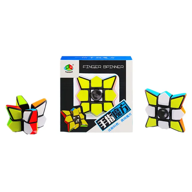 Fanxin 133 Magic Cube Fingertips 1x3x3 Gyroscope Rotating Magic Cube Puzzle Cubo Magico Leisure Decompression Toys Game Gifts 6