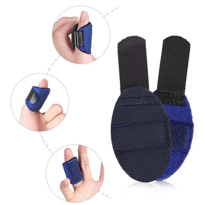 

1Pcs Pain Relief Finger Splint Fracture Protection Brace Corrector Support With Adjustable Tape Bandage