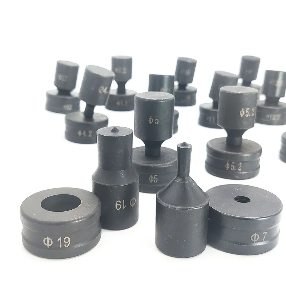 Hydraulic Punching Round Hole Die Stainless Steel Punching Machine CH-70 Hydraulic Punching Dies Manual Punch Mould 4