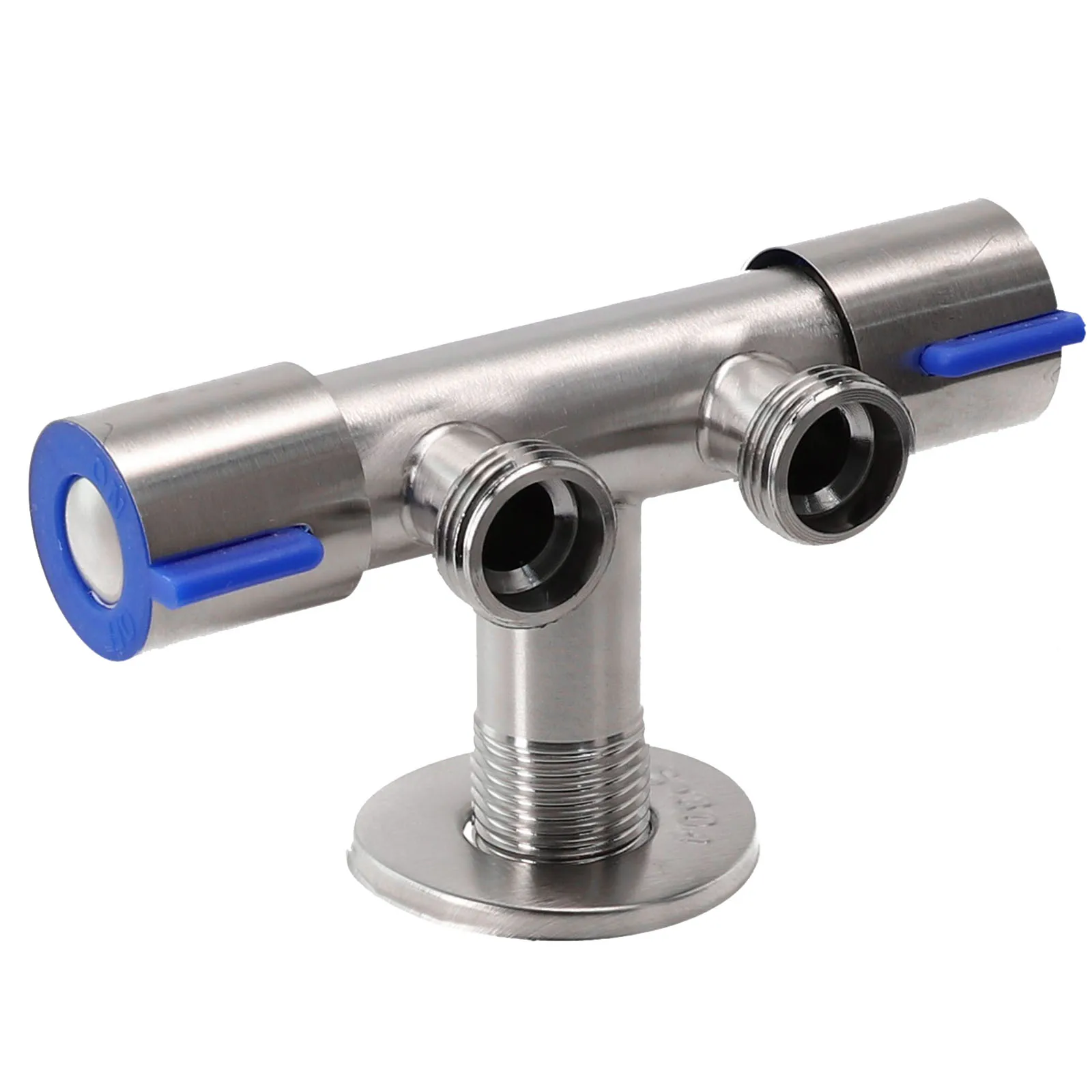 Double Handle Stainless Steel Faucet Cold Water Bathroom Washing Machine Toilet Bidet Faucet Sprayer Shower Self Cleaning 6