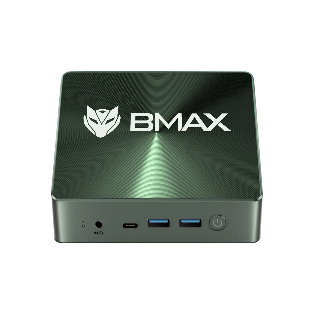 Bmax B6 Plus Mini-PC Intel I3-1000Ng4 Windows 11-PC 12 GB DDR4 Ram 512 GB Nvme SSD WLAN 5 USB 3.0 USB * 3 HDMI * 2 Bluetooth4.2