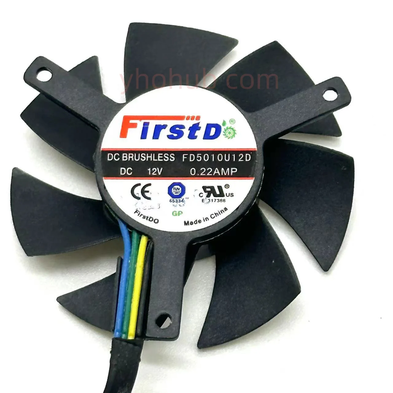Firstd Fd5010u12d dc 12v 0.22a Ventilador de Refrigeração do Servidor de Fios