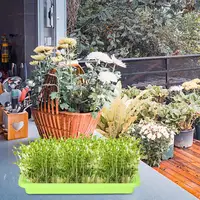 Seedling Sprouter Tray Microgreens Growing Trays Seedling Starter Tray Large Capacity Wheatgrass Grower Microgreens & Nursery 1